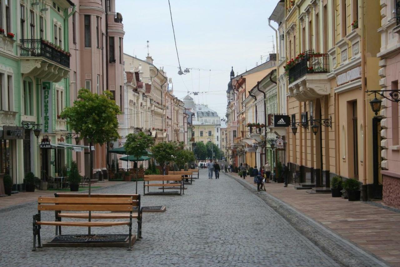 Two-Bedroom On Lesi Ukrainky Lviv Eksteriør bilde